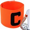 Generic Fascia da braccio per capitano di allenamento sanitario, fascia da braccio per capitano di fitness, Fascia da braccio per capitano della di calcio per bambini, Colori regolabili Fascia da Capitano per