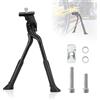 GZGXKJ Supporto universale per bicicletta, supporto a due gambe antiscivolo, regolabile, per biciclette pieghevoli, mountain bike, city bike, e-bike