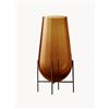 Audo Copenhagen Vaso in vetro soffiato Echasse, alt. 28 cm - Arancione