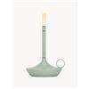 Graypants Lampada da tavolo portatile a LED con luce regolabile Wick - Verde