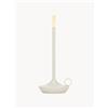 Graypants Lampada da tavolo portatile a LED con luce regolabile Wick - Grigio