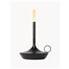Graypants Lampada da tavolo portatile a LED con luce regolabile Wick - Nero