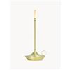 Graypants Lampada da tavolo portatile a LED con luce regolabile Wick - Oro