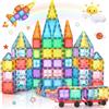 Lovchil Blocchi Magnetici Costruzioni Magnetiche Giochi per Bambini 3+ Anni | 61 Pezzi Magnetici Giochi Blocchi Costruzioni Magnetici Montessori per Ragazzi e Ragazze di 3 4 5 6 7 8 Anni