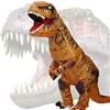 JASHKE Costume T rex Gonfiabile Adulto Costumi Dinosauro Gonfiabili Bambini Costume Halloween Dinosauro