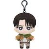 Banpresto, peluche di Levi Ackerman, serie "Attack on Titan", manga/anime