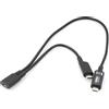 System-S Sdoppiatore di cavo System-S da ingresso Micro USB a 2x uscite Micro USB