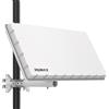 Humax Antenna piatta portatile Humax H39D, 1 utente, LNB singolo, bianca