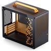 JONSBO Case Jonsplus Z20 Micro-ATX mit Nero Arancione