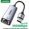 UGREEN USB 3.0 Ethernet Adapter USB 2.0 scheda di rete a RJ45 Lan per PC Windows 10 Xiaomi Mi Box 3/S nintendo Switch Ethernet USB