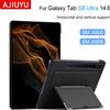 AJIUYU Custodia con supporto per Samsung Galaxy Tab S8 Ultra 14.6' 2022 SM-X900 SM-X906, Cover Protettiva per Tablet con Supporto Multi-Angolo