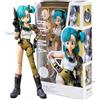 Bandai 13.5 centimetri Anime Dragon Ball Figure Bulma Goku Action Figure Mobile Collezione IN PVC Bambola SHF Infanzia Son Goku Figurine Giocattoli di Modello