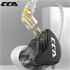 CCA CRA Cuffie con monitor auricolare Membrana ultrasottile Driver dinamico Auricolari IEM Suono chiaro e bassi profondi Auricolari cablati