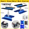 YSIDO RC Auto Strumento Innalzamento Supporto di Lavoro Piattaforma di Montaggio Ruota di 360 Gradi Stazione di Riparazione per 1/10 1/8 Buggy Crawler Car