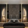 CETANT Lampada da Parete LED 55/105CM con Telecomando Intelligente, Illuminazione Sinistra/Destra, Applique da Parete per Camera da Letto, Soggiorno, Luci LED per Casa