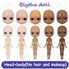 Hot Toys Bambola ICY DBS Blyth 30 cm, diverse tonalità di pelle, testa calva, corpo con 19 articolazioni, senza parrucca, senza trucco, ideale per principianti, bambola fai da te, regalo.