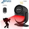 CPVan Rilevatore di Movimento CPVAN per la Sicurezza Domestica, Sensore di Movimento Wireless con Allarme per Porta e Telecomando