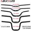 BUCKLOS MTB Manubrio 580/620/720/780MM Bicicletta Rondine Manubrio 25.4MM 31.8MM Mountain Bike Manubrio In Alluminio Riser Bar