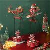 Robotime Kit di costruzione modello ROKR Gravity Swing, kit puzzle 3D in legno, kit Babbo Natale su slitta, kit Pescatore Oceanico, migliori regali per adulti