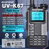 Baofeng UV-K67 Walkie Talkie Frequenza di copia wireless multibanda 999CH Tipo-C DTMF NOAA UV-5R UV-K61 UV-K5 (99) Radioamatore bidirezionale