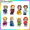 Aoger Bambole di Peluche Principesse dei Cartoni Animati con Outfit Intercambiabili: Elsa, Anna, Rapunzel, Cenerentola, Belle, Mei Mei - Regalo per Bambine