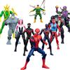 ZDTDS ZD Avengers Supereroi Iron Man Spiderman Gwen Venom Action Figure Modellini da Collezione Ornamenti da Scrivania Giocattoli Regali di Compleanno