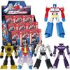 Action Figure Optimus Prime, Megatron, Starscream, Shockwave, Bumblebee in Scatola a Sorpresa, Modello Anime, Giocattolo per Bambini, Regalo
