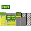 MANN FILTER FILTRO MANN Per Tesla Modello Y Modello 3 EV Kit filtro abitacolo in carbonio HEPA CUK25015/21-2 CUK46025/1-2 CU47025/3-2 Filtro aria integrato