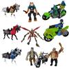 Playmates Compagni di giochi Tartarughe Action Figure Burattino Cavallo Moto Rinoceronte Tigre Modelli di scene Modello anime Decorazione del desktop della bambola