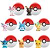 FUNISM Originale Pokemon Eeveelution Mini Action Figures Eevee Sylveon Espeon Giocattoli Mini Modello Ornamenti Decorativi Carino Regalo Di Compleanno