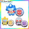 Bandai Trasformazione Automotive Deformazione Robot Peluche Cartoon Car Flip Cuscino Anime Doll Trasformabile Serie Ragazzi Regalo di compleanno