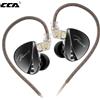 CCA Polaris Driver dinamico a doppia cavità Hifi con cancellazione del rumore In Ear Monitor Auricolare HiFi che astonnisce suono puro e naturale