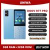 UNIWA NUOVO DOOV R77 PRO Smartphone 4G con Schermo Touch da 2,8 Pollici, Tastiera, 3GB+32GB, Fotocamera 5MP, Batteria 3000mAh, Android 13, Telefono Whatsapp