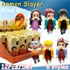 Bandai HOT Demon Slayer Sunny Angel Series Blind Box Decorazione per auto Schermo per computer desktop Cupido Mano Gioca alla moda Bambola Regalo di compleanno