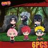 Bandai 10 cm Naruto Anime Figura Uzumaki Naruto Kakashi Uchiha Sasuke Itachi Simpatici Giocattoli Q Figure Action Figurine Modello