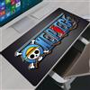 Bandai Gioco giapponese Anime One Piece Logo Mouse Pad Computer Tastiera portatile Tappetino per mouse Tappetino per mouse grande Tastiere Giocatori Decoracion Tappetino da scrivania