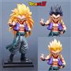 Bandai 22 cm/8.66in Anime Dragon Ball Figura Gotenks Action Figures Statua in PVC Desktop Ornamen Collezione Modello Giocattoli Regali
