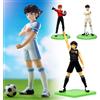 Bandai Capitano Tsubasa Anime Figura Ozora Tsubasa Action Figures Hyuuga Wakabayashi/KojirouGenzou Figurine Collezione Modello Giocattoli