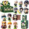 Bandai Demon Slayer Tanjiro Kamado Nezuko Anime Cartoon Figure Blind Box Statuetta Creativa Personalizzata Modello Ornamentale Scatola Regalo a Sorpresa