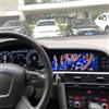 NONE 23 ''Android 14 Per Audi A6 C6 4f Per Audi Q7 4L 2005-2015 Doppio schermo Cockpit Pannello strumenti Tachimetro virtuale autoradio
