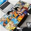 Bandai Tappetino per Mouse Dragon Ball Z Kawaii DBZ Anime Ragazza Carina Accessori per Gaming Tastiera Tappetino per Scrivania Computer