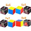 NONE ShengShou Mosheng 7x7 9x9 Cubo Magico Magnetico Sengso 9x9 7x7 Cubo Senza Adesivo Puzzle Professionale Giocattoli Regalo Dei Bambini Cubo Magico
