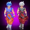 Bandai 30 cm/11.8 pollici Anime Dragon Ball Z Goku Figura DBZ Goku Action Figure Collezione di statue Modello giocattolo regalo