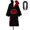 HOLOUN Anime Uchiha Itachi Costume Cosplay Parrucca Ricamo Mantello della squadra Dolore Konan Halloween Natale Convenzione S-2XL