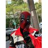Hot Toys Maschera cosplay di supereroe Deadpool 3 di alta qualità con guscio facciale 3D Festa di Halloween Carnevale Masquerade Abbigliamento Maschera a sorpresa Gif