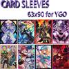TAKARA TOMY 50 Pezzi 63x90 Diverse Tipologie di Bustine Protettive per Carte Anime e Carte da Gioco in Formato Giapponese Adatte per Collezionabili del Gioco YGO