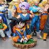 Bandai Dragon Ball Z Son Goten Trunks Figura Super Saiyan Action Figures Collezione di statue in PVC Modello Giocattoli Regali