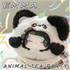 TAKARA TOMY Originale Lucy Emma Animal Tea Party Vinile Peluche Cieco Scatola Giocattolo Alla Moda Bambole Carine Borsa Ciondolo Decor Portachiavi Scatola Misteriosa Ragazza Regalo