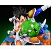 Bandai Figura Anime Dragon Ball Z 21cm/8.26in, Vegeta VS Guldo, Action Figure, Statua della Forza Ginyu, Modellino da Collezione, Giocattolo Regalo
