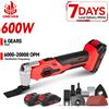 ONEVAN 6 Marce Elettrico Oscillante Multi Strumento Portatile Cordless Trimmer Lucidatura Taglio Strumento di Potere Per Makita 18V Batteria Spille